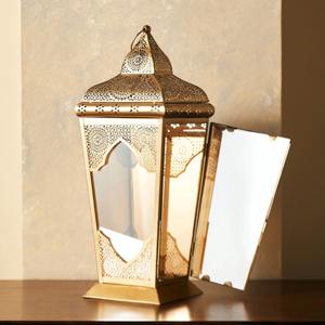 Luxury Style Gold <b>Metal</b> <b>Lantern</b> For Home Decor Indoor Outdoor Festive Display And Perfect For Gifting Purpose From India - Product Image 5