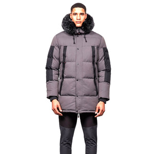 <strong>Men's</strong> <strong>Arctic</strong> Cloth Heavyweight Performance Parka Down Alternative Fur Lined Hood Outerwear Coat White Long <strong>Jacket</strong> for <strong>Men</strong> - Product Image 6