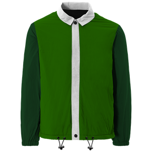 เสื้อแจ็กเก็ตโค้ชสำหรับผู้ชายผ้าไนลอนโพลีเอสเตอร์ขนาดใหญ่เสื้อผ้าแฟชั่นโอเวอร์ไซส์สำหรับฤดูใบไม้ผลิผลิตตามสั่ง - Product Image 1