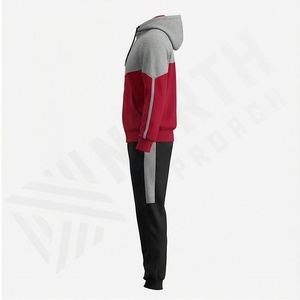 Increíble Conjunto Deportivo Personalizado para Hombre con Cremallera, Ajuste Cómodo y Relajado, Traje Deportivo Completo para Gimnasio y Fitness, Color Personalizado - Product Image 3