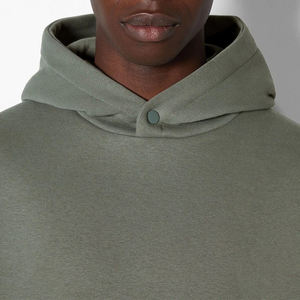 Sudaderas con capucha personalizadas con hombros caídos para hombre, sudaderas con capucha informales de peso pesado de alta calidad para hombre, Sudadera con capucha de gran tamaño de algodón 100% - Product Image 6