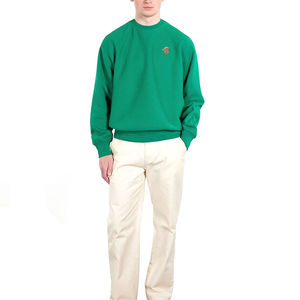 Top venta de los hombres de materiales frescos diseños de mezcla de algodón Venta caliente de tendencias de bajo precio de calidad superior bordado sudaderas - Product Image 1