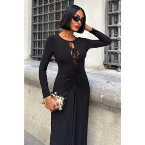 Vestido Largo Gladys 2810, Transpirable, con Cintura Natural - Product Image 5