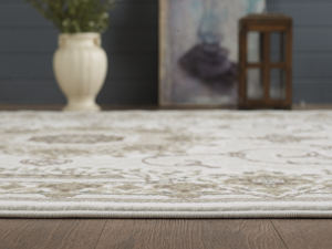 Alfombra turca de lujo hecha a máquina Golden Almas White Premium para sala de estar del fabricante de Gaziantep - Product Image 4