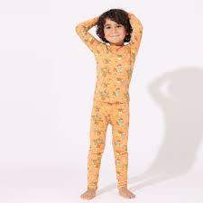 MOMO Nouvelle Collection Pyjamas Garçons Qualité Supérieure 100% Bambou Respirant Motif Dessin Animé Col Rond Droit Du Bangladesh - Product Image 3