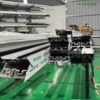 Moderne Geanodiseerde Aluminium Profielen Thermische Isolatie Schuifdeur Voor Interieur Buitenkeuken Winkelcentrum Afgewerkt Oppervlak
