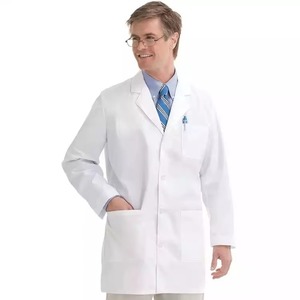 Gran oferta, uniformes de laboratorio de Hospital médico Unisex de la mejor calidad, bata de médico, bata de laboratorio blanca de enfermera con Material de alta calidad - Product Image 5