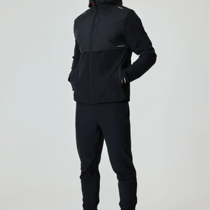 High Quality OEM Custom Windbreaker Suit Two Piece Set <b>Zip</b> <b>up</b> <b>Jacket</b> Sweatsuit Nylon Zipper Track Suit Men Sweat Suits Mens - Product Image 5