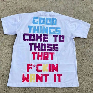 Camiseta casual de cuello redondo con diseño sólido Serigrafía Manga larga Estilo ajustado Disponible en tela de Jersey regular High GSM - Product Image 3