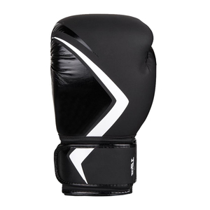 Conjunto de Boxeo Negro de Venta Caliente 2025, con Cordones en las Muñecas, Logotipo Personalizado, Cuero Genuino Winning, para Competencia y Combate, para Adultos, Par - Product Image 4