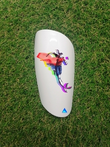 Armadura Espinilleras de fútbol femenino Modelo STDF1008 Equipo de protección de diseño colorido y personalizado de alta calidad - Product Image 4