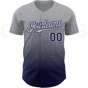 Maillot d'entraînement haute visibilité City Baseball Jersey à manches courtes Casual Fit Performance Gants à manches longues Respirant Haut - Product Image 5