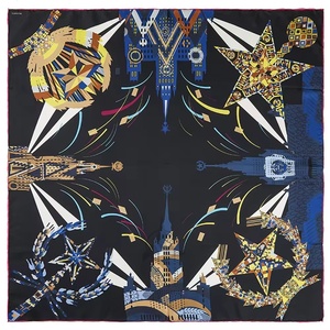 Professional Manufacturer Women's 100% Silk <b>Scarves</b> Stoles Quick Dry Spring Season Ethnic Style Floral Pattern Superior Quality - Product Image 6