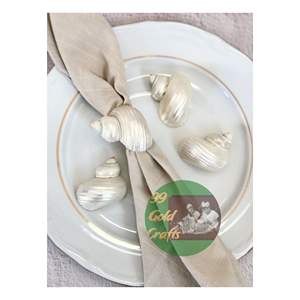 SERVILLETA SEASHELL NATURAL DE CALIDAD PREMIUM HECHO A MANO DE VIETNAM PRODUCTO PARA LA DECORACIÓN DEL HOGAR - Product Image 5