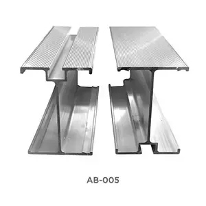 Profilé en I en alliage d'aluminium série 6000 fabriqué à bas prix pour usage industriel : découpe, pliage, soudage, poinçonnage, usinage - Product Image 6