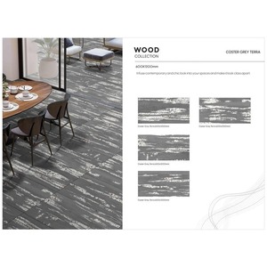 Roulette en porcelaine d'Inde 60x120cm Carreaux gris 24x48in Malawi - Product Image 2