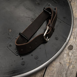 Armadura Medieval de Metal, Estilo Nórdico Escandinavo, Hecha a Mano, Vintage, Redonda, por Calvin Handicraft - Product Image 6