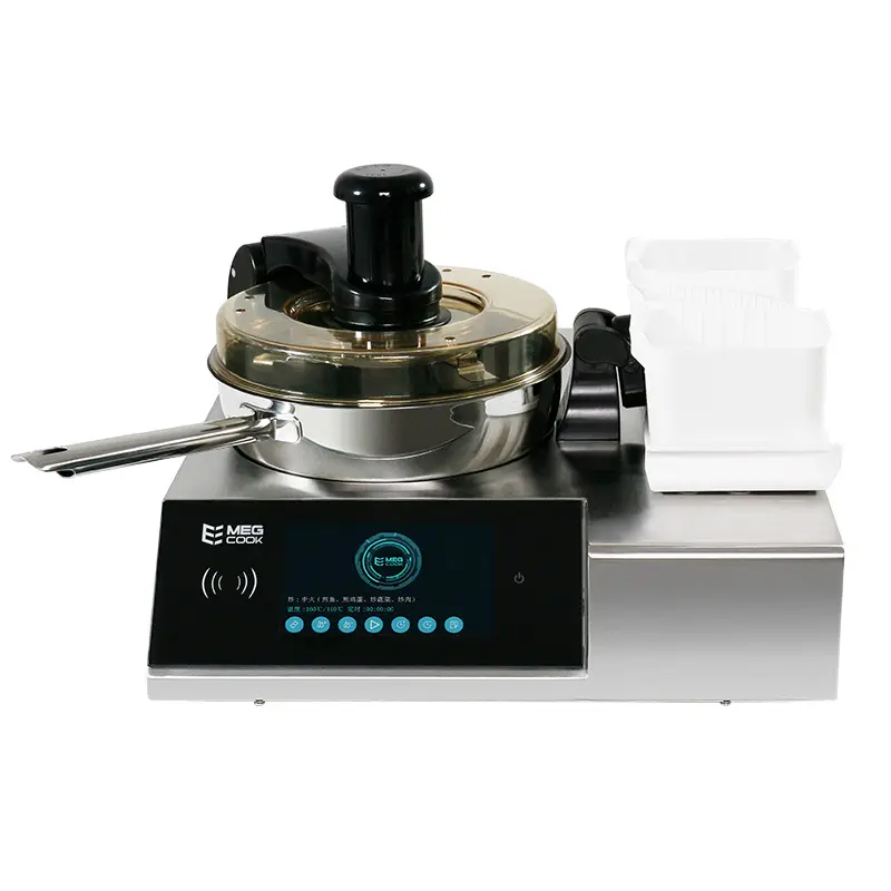 Megcook 4400W máquina para cocinar wok industrial robot Cocina