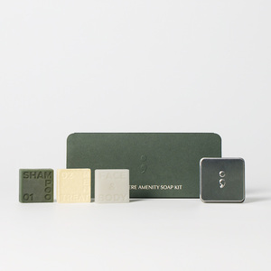 Ecoand tiện nghi rắn Xà phòng thanh Kit thân thiện với môi handmade nhỏ gọn du lịch thân thiện với bao bì mặt & cơ thể xà phòng không để lại dấu vết - Product Image 5