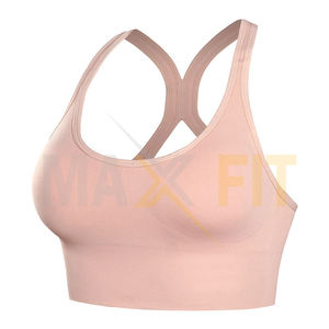 Latest Design 2025 Good Quality Women Sports <b>Bra</b> Gym Yoga Fitness Workout Crop <b>Tops</b> Tank <b>Vest</b> Sports <b>Bra</b> - Product Image 2