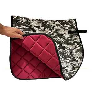 Custom Designed All Purpose Anti-Slip Horse Jumping Saddle <b>Pad</b> with Cotton Ear Bonnet Direct From Manufacturer - Product Image 6