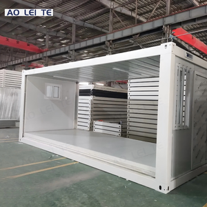 Les maisons de conteneurs pliantes en forme de Z sont faciles à installer, résistantes au vent, au feu, isolées et ont une longue durée de vie - Product Image 2