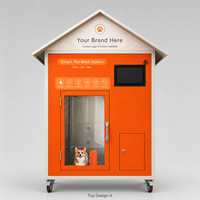 Automatische Selbstbedienungs-Hundewaschanlage mit Trocknungs-, Desinfektions- und Smart-Payment-System