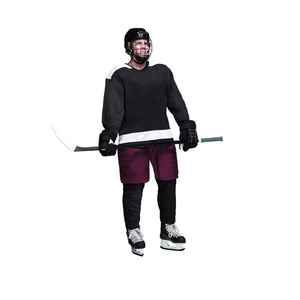 Uniforme de hockey sur glace fait main conçu pour les sports professionnels offrant un confort structure légère et design moderne - Product Image 4