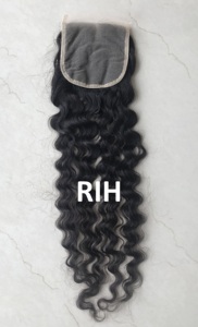 Pelo humano brasileño 100% sin procesar, extensiones de cabello virgen ondulado y mojado, grado Temple, ondas de agua Natural, oferta - Product Image 2