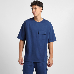 2025 Summer Men's Clothing Wholesale Customizable Breathable Twin Set <b>Cheap</b> Price T <b>Shirt</b> Short Set - Product Image 4