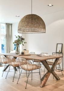 <span class=keywords><strong>Paralume</strong></span> di bambù dal Design caldo fatto a mano in stile moderno asiatico eco-friendly in Rattan intrecciato con luce decorativa all'ingrosso Set due tonalità - Product Image 6