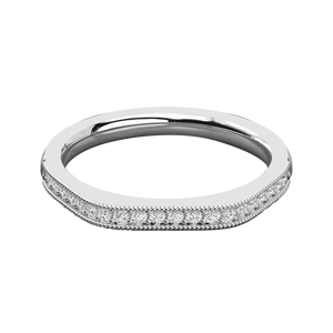 Anillo de Compromiso con Diseño de Diamante de Corte Redondo para Mujer - Product Image 2