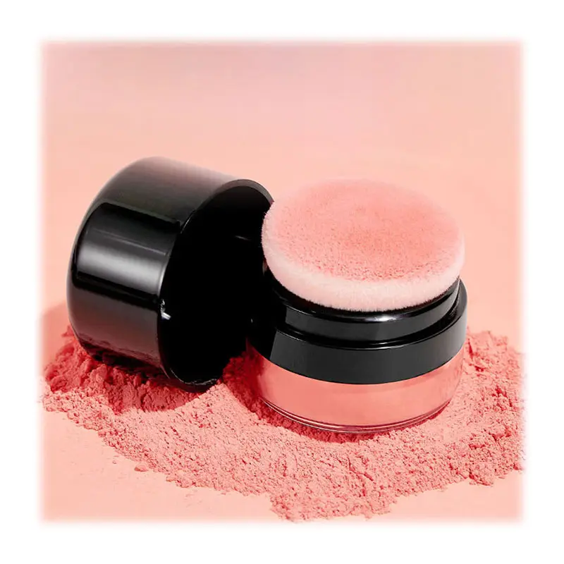 Factory Price Blusher Powder With Mirror OEM Support Custom Color Vegan Cruelty Free Makeup Blush