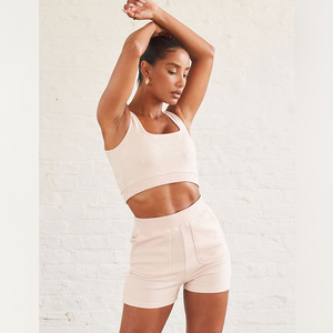 Booty Shorts femmes vêtements Candy Bar imprimer court été décontracté taille haute Shorts maigre extérieur Sexy Biker Shorts - Product Image 5