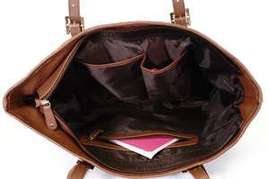 Nouvelles sacoches portables en cuir de vache tendance pour hommes, sacs personnalisables avec logo, couleur et taille personnalisables, durables et multifonctionnels pour les voyages d'été - Product Image 6