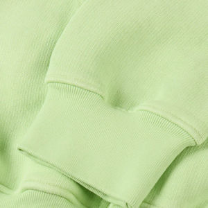 Sweat à capuche surdimensionné personnalisable en molleton 100 % coton respirant anti-boulochage populaire, impression sérigraphique de haute qualité, uni - Product Image 3