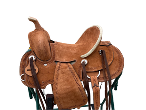 ชุดนักแข่งม้าหนังแท้คุณภาพพรีเมี่ยมอานม้าแบบตะวันตกและอังกฤษสำหรับขี่ม้า - Product Image 2