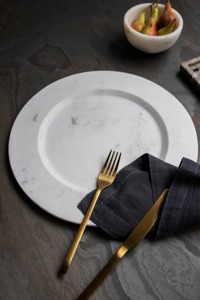 Elegante Plato de Presentación Personalizable en Oro Rosa Ecológico para Decoración de Mesa de Boda, Cenas Elegantes, Fiestas, Eventos y Ocasiones Festivas - Product Image 4