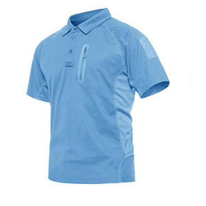 100% Poliéster Camisa táctica al aire libre Rip-Stop y Polo transpirable para hombres - Product Image 5