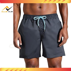 Bañador de secado rápido para hombre, transpirable, ecológico, impermeable, antiarrugas, de secado rápido, estilo Hip Hop, patrón a cuadros - Product Image 2