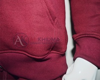 Sweat-shirt à capuche zippé en molleton de coton épais personnalisé, respirant, avec poche, pour homme, hiver, vierge, fabricant de vêtements OEM ODM