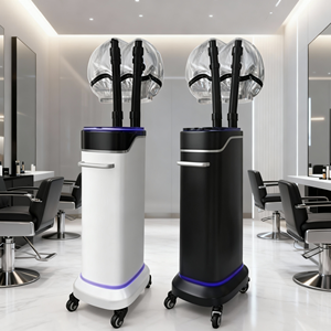 أفضل قيمة لمعدات العناية بالوجه والشعر 4 في 1 مع العناية بالأوزون والعناية العميقة بالحرارة والبرودة لتنظيف وتغذية الشعر - Product Image 1