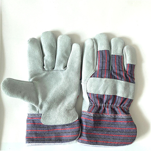 Guantes de Seguridad de Cuero Vacuno para Invierno, Guantes de Trabajo Resistentes al Frío de Algodón de Alta Resistencia - Product Image 6