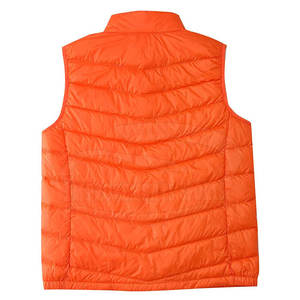 Concevez Votre Propre Produit Hommes Puffer Vest Vêtements Décontractés Hommes Puffer Vest Solide Couleur Hommes Puffer Vest - Product Image 2