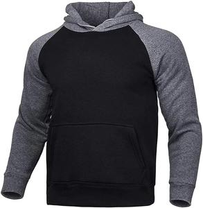 Contraste de color OEM Diseño de logotipo personalizado Jersey Algodón Fleece Ropa deportiva Entrenamiento y jogging Ropa Invierno 2PCs Chándales de hombre - Product Image 3