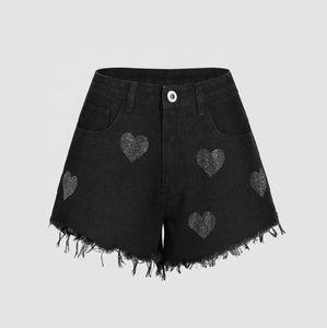 Customized Rhinestone Embroidery Women's Denim <b>Shorts</b> <b>Low</b> Price High Quality Ladies Casual Vintage Summer <b>Shorts</b> Ladies - Product Image 6