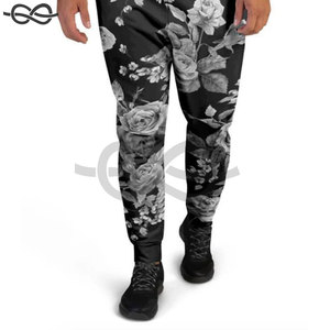 Pantalones de algodón pesado con logotipo personalizado para hombre, pantalones de chándal informales con estilo, ropa de calle deportiva, pantalones de chándal - Product Image 2