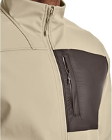 Veste d'extérieur imperméable pour hommes, hiver, manteau à coquille souple, vestes OEM, extérieur, imperméable, pas cher, coupe-vent, veste softshell pour hommes