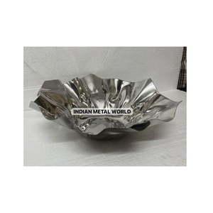 Bol de chocolat en acier inoxydable de qualité deluxe bonbons collations au chocolat et autres bonbons bol de service pour les fournitures de restaurant d'hôtel - Product Image 3