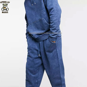Ensemble de survêtements vintage lavés légers pour le sport, le jogging, l'entraînement en salle, les loisirs en plein air, les voyages et le quotidien – Vente en gros - Product Image 3